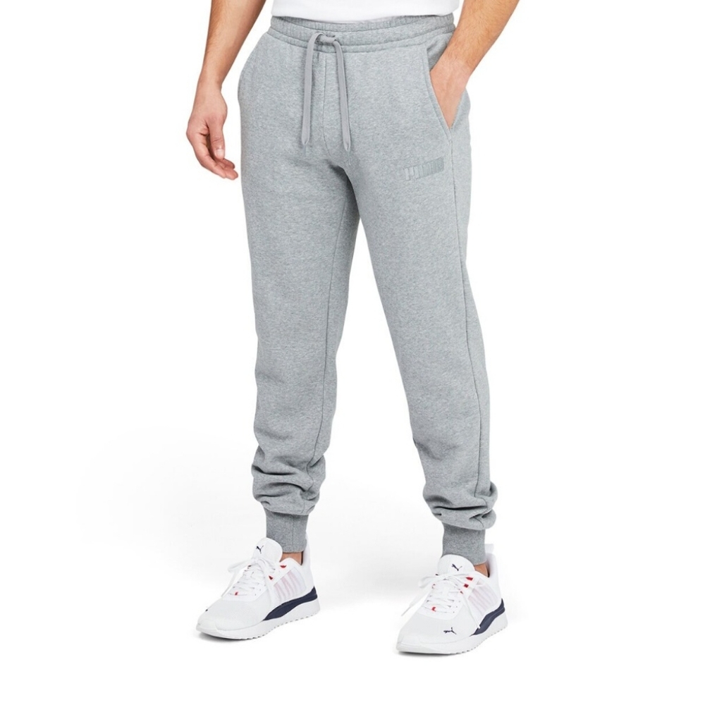 Puma Men's modern basics 22 Jogger fleece panst gray size XL